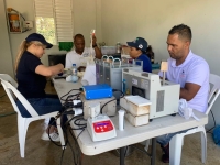 El Equipo del departamento de Tecnico lácteo en coordinación con @ganaderiard realizaron monitoreos de calidad de leche en los siguientes centros: