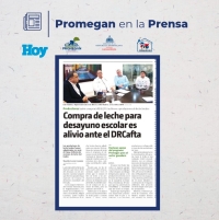 DIRECTIVOS DE PROMEGAN SE REUNEN EN EL PERIODICO HOY