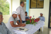Visita a la Asociación de Ganaderos de Barranca, en San Juan de la Maguana.
