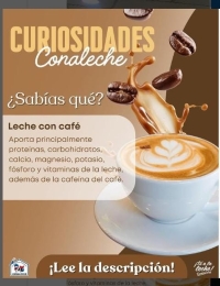 Conozca los beneficios de la leche con café
