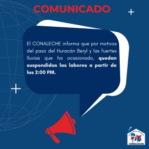 Aviso importante: Paso del Huracán Beryl