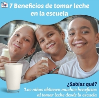 7 BENEFICIOS DE TOMAR LECHE EN LA ESCUELA