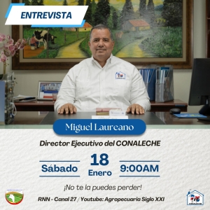 ENTREVISTA EN AGROPECUARIA SIGLO XXI CON EL DIRECTOR EJECUTIVO