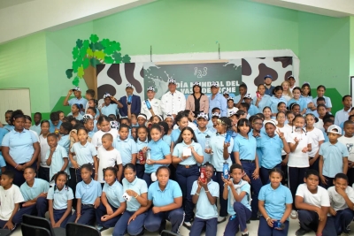CONALECHE celebra en San Juan el Día Mundial del Vaso de Leche Escolar con actividades educativas para 180 niños