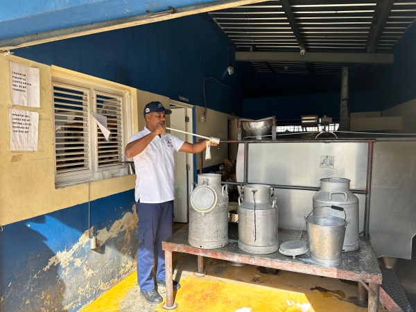 MONITOREO DE CALIDAD DE LA LECHE EN LA ASOCIACIÓN DE GANADEROS DE JARABACOA