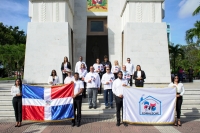 OFRENDA FLORAL EN EL ALTAR DE LA PATRIA EN CONMEMORACIÓN A LA INDEPENDENCIA NACIONAL Y AL MES DE LA PATRIA