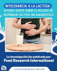 INTOLERANCIA A LA LACTOSA: ESTUDIO ALERTA SOBRE EL PELIGRO DE RESTRINGIR LOS LÁCTEOS